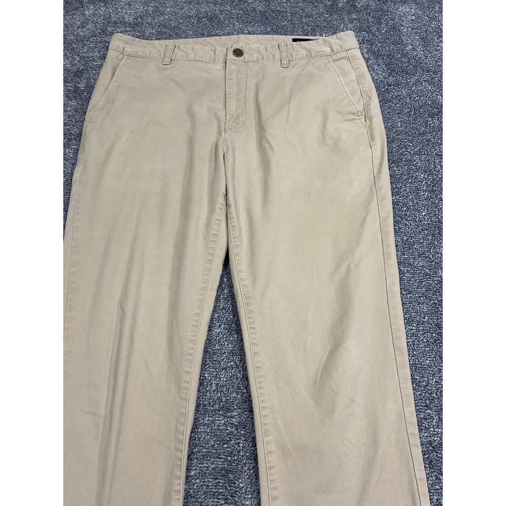 Bonobos Tailored Fit Chinos Mens 34x34 Khaki Tan Stretch Cotton Twill Pants
